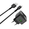  USB +  Type-C HOCO 70 QC3.0  - Zk -    ,   