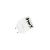  2 USB 2400mAh  HOCO C25A ( )  - Zk -    ,   