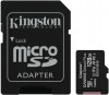   MicroSDXC_128 Gb Kingston class 10 100Mb/s Canvas Select Plus / SDCS2/128GB - Zk -    ,   