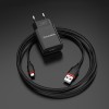  USB 2100mAh +  micro USB BOROFONE BA20A  - Zk -    ,   