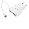  2 USB 2400mAh +  iPhone 5/6/7 HOCO C59A  - Zk -    ,   