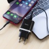  2 USB 2400 mAh +  micro USB HOCO C12  - Zk -    ,   