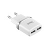  2 USB 2400mAh +  iPhone 5/6/7 HOCO C12 - Zk -    ,   