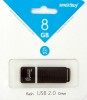 USB   8 Gb SmartBuy Quartz Black SB8GBQZ-K  - Zk -    ,   