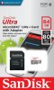   MicroSDXC 64 Gb SanDisk Ultra 80Mb/s SDSQUNS-064G-GN3MA - Zk -    ,   