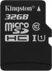   MicroSDHC 32 Gb Kingston class 10 80Mb/s Canvas Select /UHS-I U1/SDCS/32GB/R-80Mb/sW-10Mb/s - Zk -    ,   