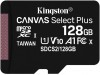   MicroSDXC_128 Gb Kingston class10 100Mb/s / Canvas Select Plus / SDCS2/128GBSP - Zk -    ,   