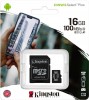  MicroSDHC 16 Gb Kingston class 10 100Mb/s Canvas Select Plus / SDCS2/16GB - Zk -    ,   