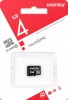   MicroSDHC 4 Gb SmartBuy class 4 - Zk -    ,   