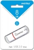 USB   8 Gb SmartBuy Crown White SB8GBCRW-W - Zk -    ,   