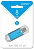 USB   8 Gb SmartBuy V-Cut Blue SB8GBVC-B  - Zk -    ,   