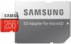   MicroSDXC_256 Gb Samsung EVO PLUS 100Mb/s MB-MC256GA/RU / Read 100Mb/s / Write 90mb/s - Zk -    ,   