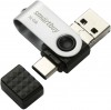 USB   32 Gb SmartBuy TRIO 3-in-1 OTG USB Type-A+USB Type-C+micro USB/ SB32GBTRIO - Zk -    ,   