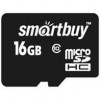   MicroSDHC 16 Gb SmartBuy class 10 / UHS-I / SB16GBSDCL10-00 - Zk -    ,   