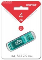 USB   4 Gb SmartBuy Glossy Green SB4GBGS-G  - Zk -    ,   