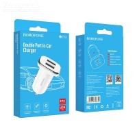  2USB BOROFONE BZ12  2400 mAh  - Zk -    ,   