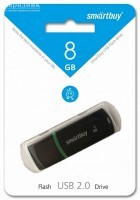 USB   8 Gb SmartBuy Paean Black SB8GBPN-K - Zk -    ,   