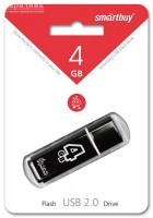 USB   4 Gb SmartBuy Glossy Black SB4GBGS-K - Zk -    ,   