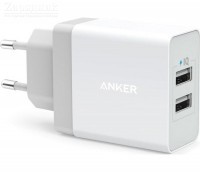  2USB 2000mAh ANKER  - Zk -    ,   