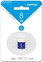 USB   8 Gb SmartBuy LARA Blue SB8GBLARA-B - Zk -    ,   
