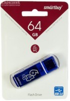 USB   64 Gb SmartBuy Glossy Dark Blue SB64GBGS-DB USB 3.0  - Zk -    ,   