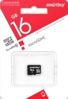   MicroSDHC 16 Gb SmartBuy class 10 LE / - Zk -    ,   