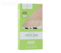 Powerbank Hoco J5 Wooden 8000mA - Zk -    ,   