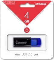 USB   4 Gb SmartBuy Click Blue SB4GBCL-B - Zk -    ,   