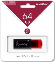 USB   64 Gb SmartBuy Click Black  - Zk -    ,   