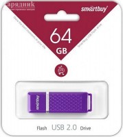 USB   64 Gb SmartBuy Quartz Violet  - Zk -    ,   