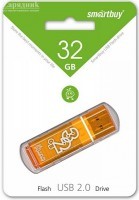 USB   32 Gb SmartBuy Glossy Orange  - Zk -    ,   