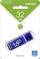 USB   32 Gb SmartBuy Glossy Dark Blue SB32GBGS-DB USB 3.0 - Zk -    ,   