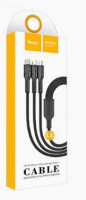   iPhone HOCO U31 3  1 lightning /micro/Type-c cable 1  - Zk -    ,   