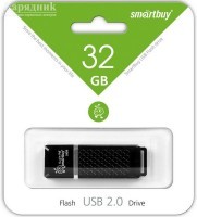 USB   32 Gb SmartBuy Quartz Black - Zk -    ,   