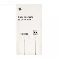 Кабель USB для  iPhone 2, 3, 3GS, 4, 4S  в коробке белый, 1 м  - Zарядниk - Всё для сотовых телефонов, аксессуары и ремонт