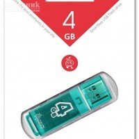 USB флеш накопитель 4 Gb SmartBuy Glossy Green SB4GBGS-G  - Zарядниk - Всё для сотовых телефонов, аксессуары и ремонт