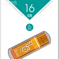 USB   16 Gb SmartBuy Glossy Orange SB16GBGS-Or - Zk -    ,   