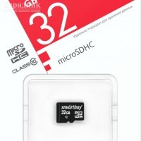   MicroSDHC 32 Gb SmartBuy class 10 LE / SB32GBSDCL10-00LE - Zk -    ,   