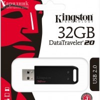 USB   32 Gb Kingston DataTraveler 20 DT20/32GB USB 2.0 - Zk -    ,   