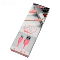 Кабель REMAX RC-050i Lightning to USB для iPhone 5/6/7/8/X Розовый - Zарядниk - Всё для сотовых телефонов, аксессуары и ремонт