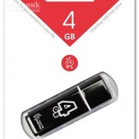 USB флеш накопитель 4 Gb SmartBuy Glossy Black SB4GBGS-K - Zарядниk - Всё для сотовых телефонов, аксессуары и ремонт