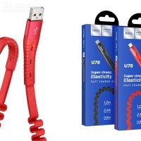 Кабель USB micro USB HOCO U78  (красный) 1 метр - Zарядниk - Всё для сотовых телефонов, аксессуары и ремонт