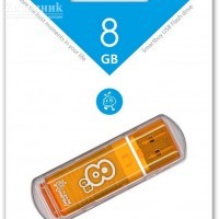 USB   8 Gb SmartBuy Glossy Orange SB8GBGS-Or - Zk -    ,   