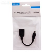 OTG-переходник Miсro USB ( 10 см) Glossar - Zарядниk - Всё для сотовых телефонов, аксессуары и ремонт