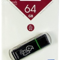 USB   64 Gb SmartBuy Glossy Dark Grey SB64GBGS-DG USB 3.0 - Zk -    ,   