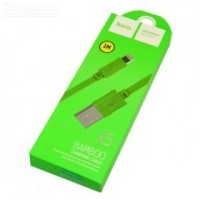 Кабель HOCO X5 Lightning to USB для iPhone 5/6/7/8/X зеленый - Zарядниk - Всё для сотовых телефонов, аксессуары и ремонт
