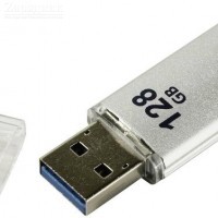 USB  _128 Gb SmartBuy V-Cut Silver USB 3.0 - Zk -    ,   