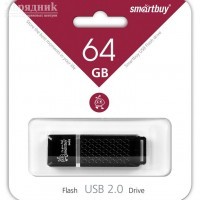USB   64 Gb SmartBuy Quartz Black - Zk -    ,   