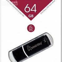 USB   64 Gb SmartBuy Crown Black - Zk -    ,   
