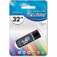 USB   32 Gb SmartBuy Glossy Black - Zk -    ,   